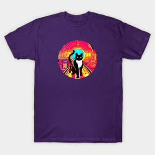 cat space traveler T-Shirt